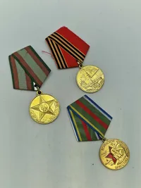 Lot originale russiske medaljer