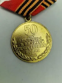 Lot originale russiske medaljer