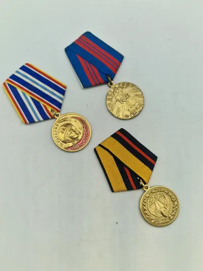 Lot originale russiske medaljer