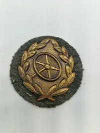 Originalt tysk kraftfahrbewährungsabzeichen i bronze