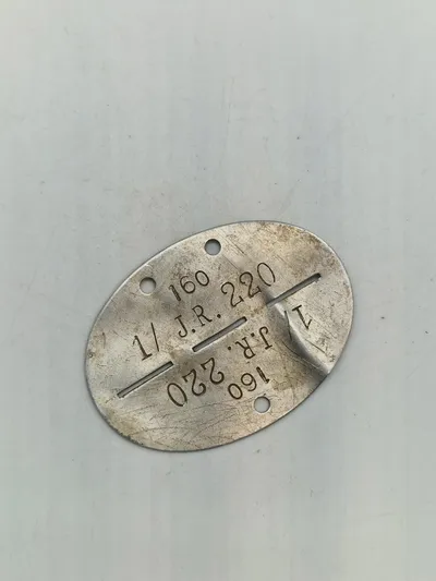 Originalt tysk erkennungsmarke - ww2