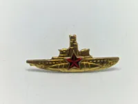 Samling originale russiske ubåds mærker