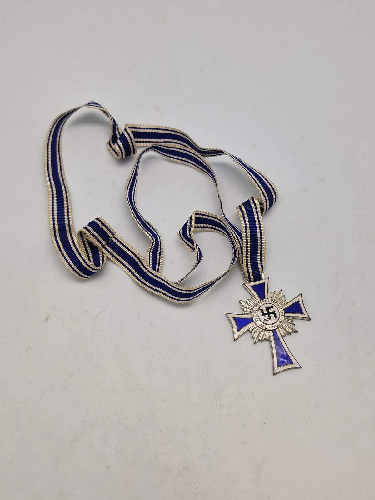 Originalt tysk Mutterkreuz - sølv