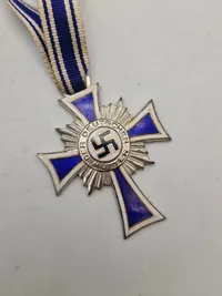 Originalt tysk Mutterkreuz - sølv