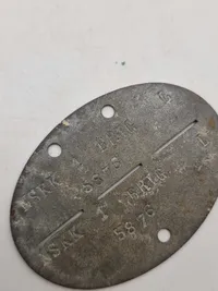 Original tysk NSKK erkennungsmarke