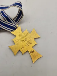 Originalt tysk Mutterkreuz - guld