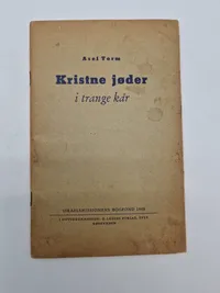 Originalt hæfte - Kristne jøder i trange kår