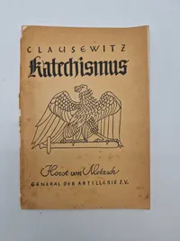 Originalt tysk ww2 hæfte - katekismus