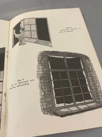 Originale WWII vejledninger som følge efter luftangreb