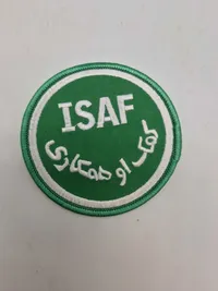 Samling originale DANCON og ISAF mærker mm.