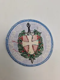 Samling originale DANCON og ISAF mærker mm.