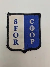Samling originale DANCON og ISAF mærker mm.