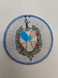Samling originale DANCON og ISAF mærker mm.
