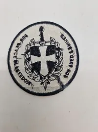 Samling originale DANCON og ISAF mærker mm.