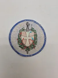 Samling originale DANCON og ISAF mærker mm.