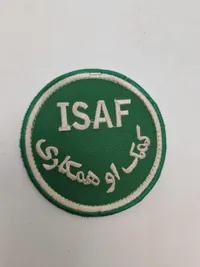 Samling originale DANCON og ISAF mærker mm.
