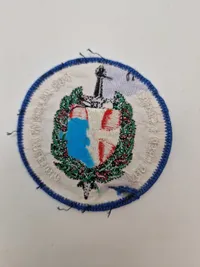 Samling originale DANCON og ISAF mærker mm.