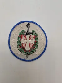 Samling originale DANCON og ISAF mærker mm.