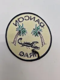 Samling originale DANCON og ISAF mærker mm.