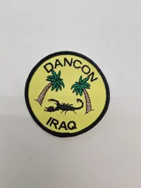 Samling originale DANCON og ISAF mærker mm.