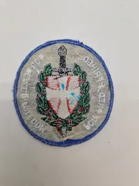 Samling originale DANCON og ISAF mærker mm.