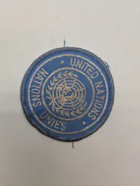 Samling originale UN mærker mm.
