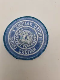 Samling originale UN mærker mm.
