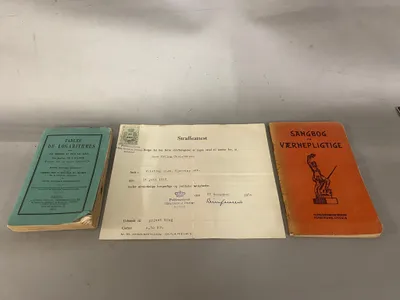 Originalt Lot på dansk soldat