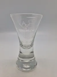 Originalt loge glas fra den danske frimurer orden