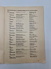 Originalt urkunde på reichsportsabceichen - ww2 (kvinde)
