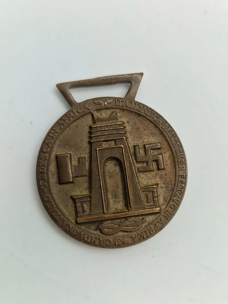 Original ITALIAN-GERMAN MEDAL FOR THE AFRICAN CAMPAIGN