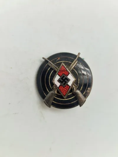 Originalt Hitler-Jugend -HJ Schießauszeichnung
