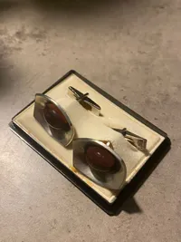 Originale Jørgen Jensen manchetknapper - Design nummer 220 - fra 1960’erne