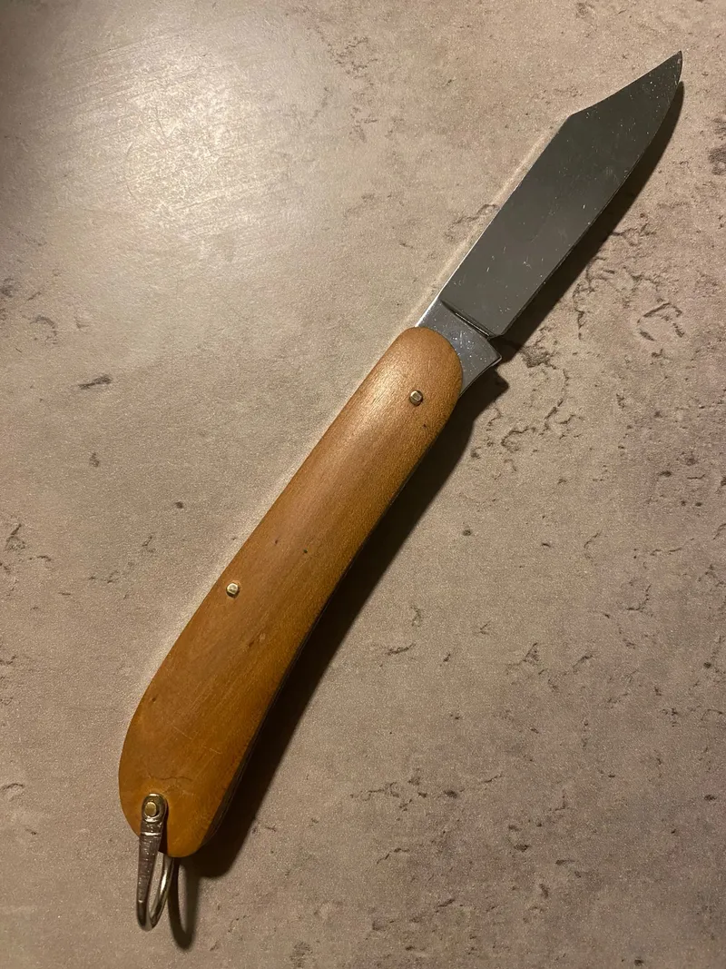 Veludført foldekniv