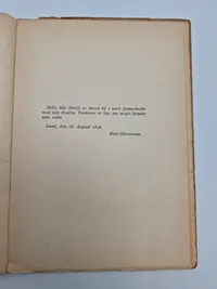Originalt hæfte - England eller Tyskland
