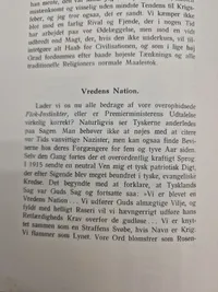 Originalt hæfte - krigens dybere årsager