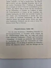 Originalt hæfte - krigens dybere årsager