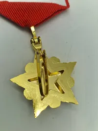 Soviet Union Marshal Gold Five Star CCCP Medal -repro