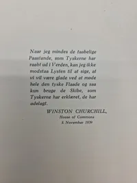 Originalt Dansk Nazistisk propaganda: - 10 ugers krig