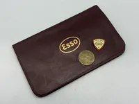 Originalt Esso lot bl.a. dæktryksmåler mønt