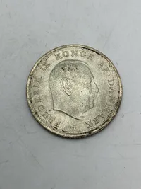 Original sølvjubilæums mønt - Dronning Margrethes og Prins Henriks bryllup 1967