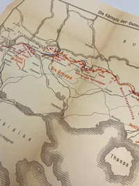Originalt tysk kort - ww2