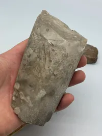 Samling originale stenøkser fra bondestenalderen