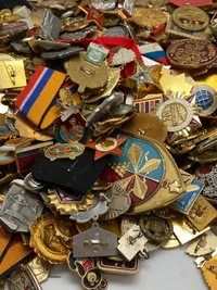 Kæmpe samling russisk/USSR - mange kg