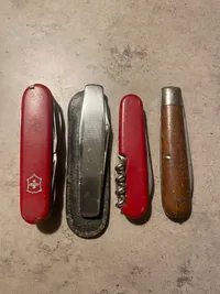 Samling foldeknive