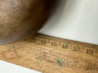 Original kinesisk feltflaske med sølvindlæg