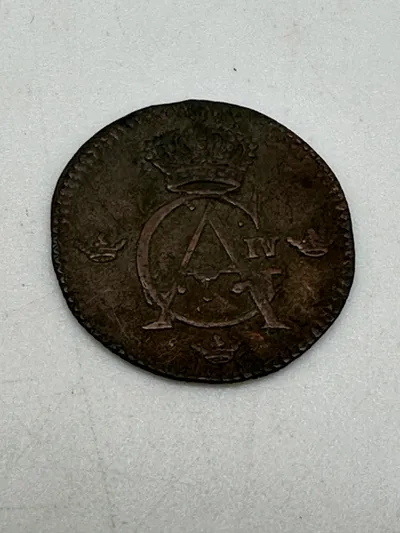 Original Svensk skillingsmønt - 1808