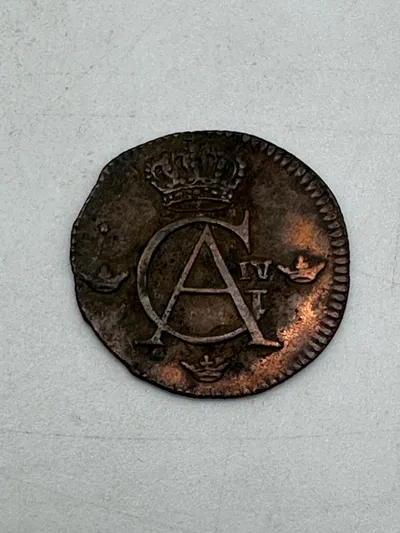 Original Svensk skillingsmønt - 1808