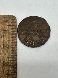 Original Svensk skillingsmønt - 1808