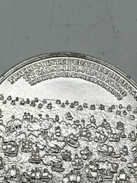 Svensk medalje af 925 sølv - fremstillet af Sporrong